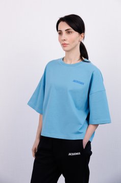 Укорочена футболка Le T-shirt Corto Jacquemus 548 фото